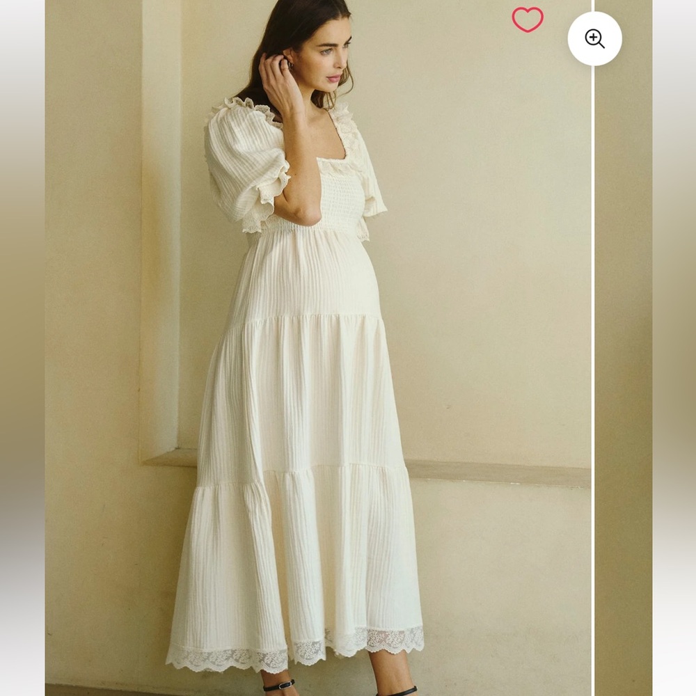 Nothing Fits But Boram Cream Dress